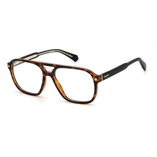 Brille  Polaroid Pld d444 col. 086 Herren Pilot Havana