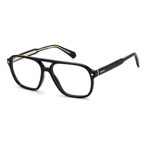 Brille  Polaroid Pld d444 col. 807 Herren Pilot Schwarz