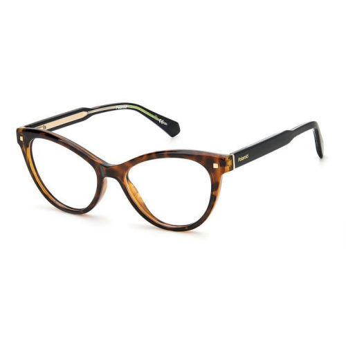 Brille  Polaroid Pld d446 col. 086 Damen Cat eye Havana