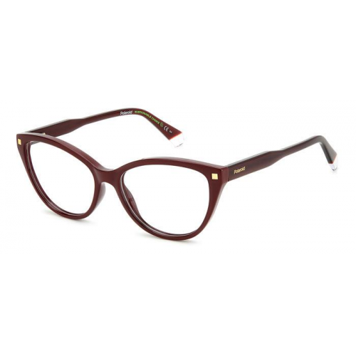 Brille  Polaroid Pld d493 col. lhf Damen Cat eye Burgund