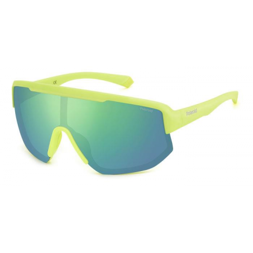 Sonnenbrillen  Polaroid Pld 7047/s col. 4an/5z Unisex Maschera Verde opaco