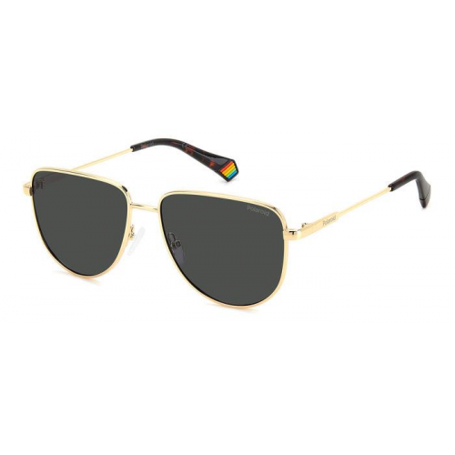 Sonnenbrillen  Polaroid Pld 6196/s/x col. j5g/m9 Unisex Squadrata Oro