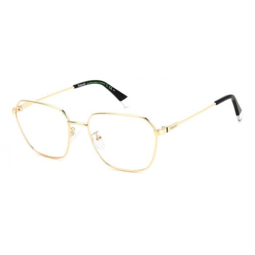 Brille  Polaroid Pld d491/g col. j5g Herren Geometrische Gold