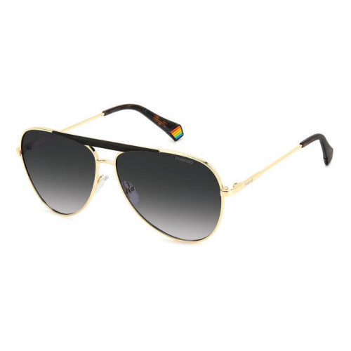 Sonnenbrillen  Polaroid Pld 6200/s/x col. rhl/wj Unisex Pilot Oro / nero