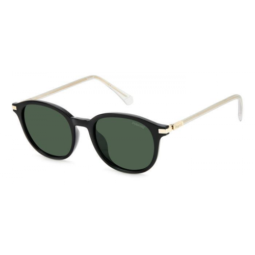 Sonnenbrillen  Polaroid Pld 4148/g/s/x col. 7zj/uc Unisex Rotonda Nero/verde