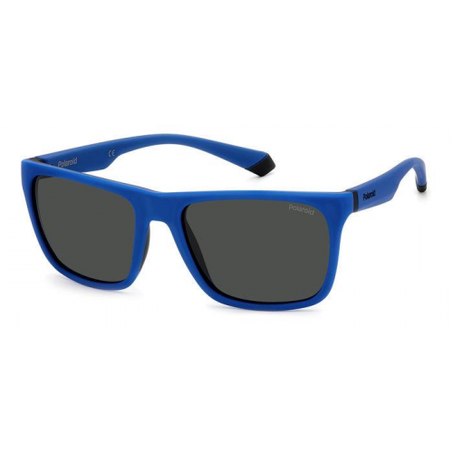 Sonnenbrillen  Polaroid Pld 2141/s col. dof/m9 Unisex Squadrata Blu opaco