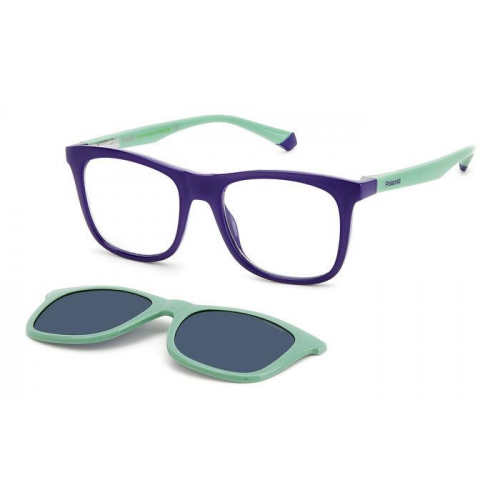 Brille  Polaroid Pld 8055/cs col. rnb/c3 Bambino Squadrata Blu