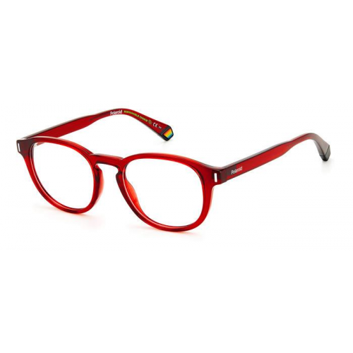 Brille  Polaroid Pld d452 col. c9a Unisex Rotonda Rosso