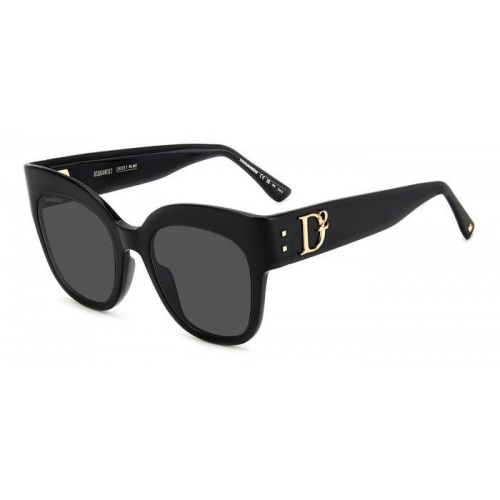 Sonnenbrillen  Dsquared2 D2 0097/s col. 807/ir Damen Runden Schwarz