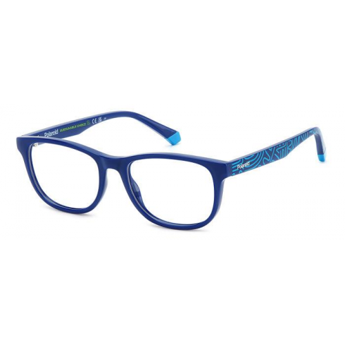 Brille  Polaroid Pld d832 col. zx9 Bambino Squadrata Blu / azzurro