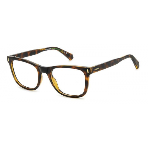 Brille  Polaroid Pld d511 col. 086 Donna Squadrata Havana