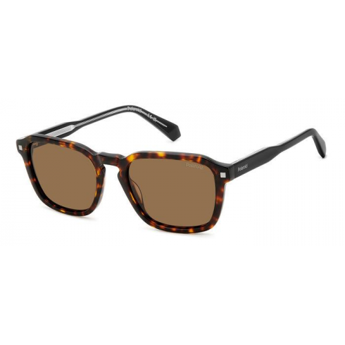 Sonnenbrillen  Polaroid Pld 4156/s/x col. 086/sp Unisex Squadrata Havana