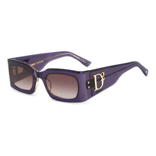 Sonnenbrillen  Dsquared2 D2 0109/s col. s2n/ha Damen Rechteckig Violett