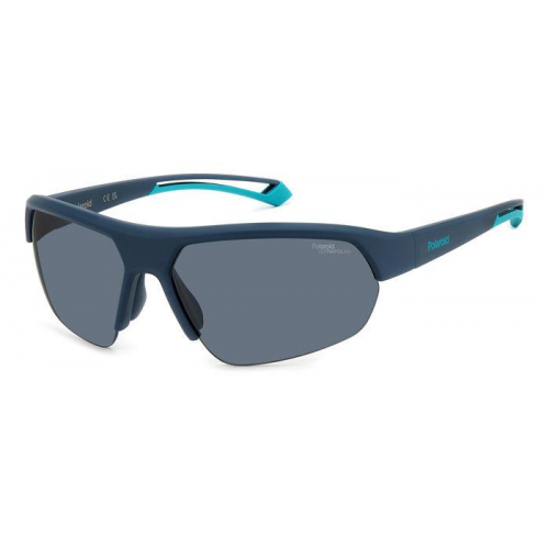 Sonnenbrillen  Polaroid Pld 7048/s col. zx9/e3 Unisex Geometrica Blu