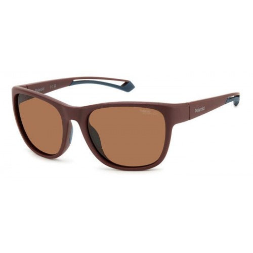 Sonnenbrillen  Polaroid Pld 7051/s col. 7bl/47 Unisex Geometrica Bordeaux