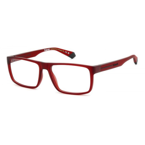 Brille  Polaroid Pld d532 col. 0z3 Unisex Squadrata Rosso