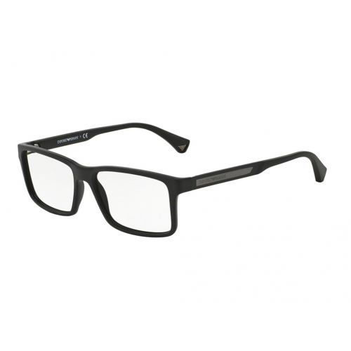 Brille  Emporio armani Ea3038  col. 5063 Herren Rechteckig Schwarz