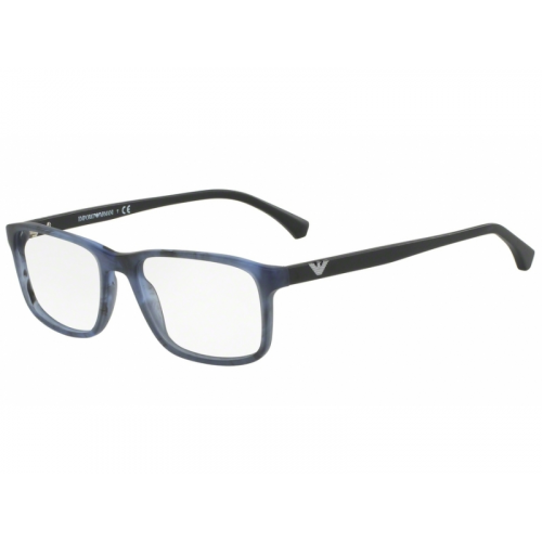 Brille  Emporio armani Ea3098  col. 5549 Herren Rechteckig Blau