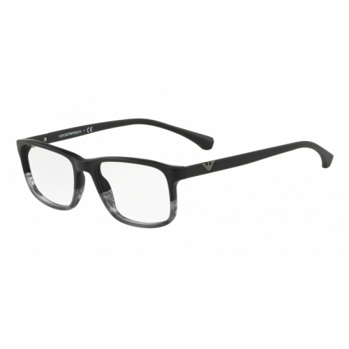 Brille  Emporio armani Ea3098  col. 5566 Herren Rechteckig Schwarz