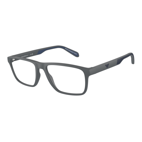 Brille  Emporio armani Ea3233  col. 6103 Uomo Squadrata Grigio