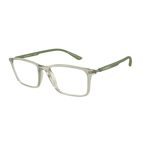 Brille  Emporio armani Ea3237  col. 6107 Uomo Squadrata Verde