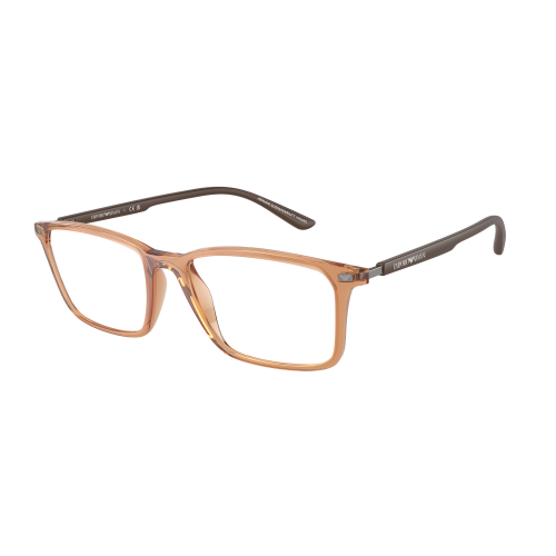 Brille  Emporio armani Ea3237  col. 6110 Uomo Squadrata Marrone