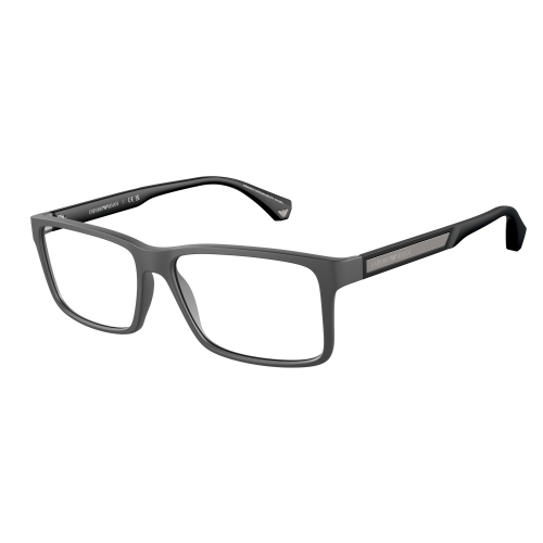 Brille  Emporio armani Ea3038  col. 5126 Uomo Squadrata Grigio