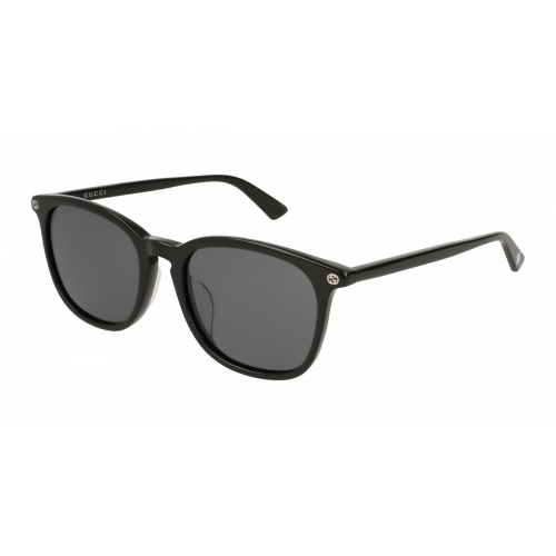 Sonnenbrillen  Gucci Gg0154sa col. 001 Unisex Runden Schwarz