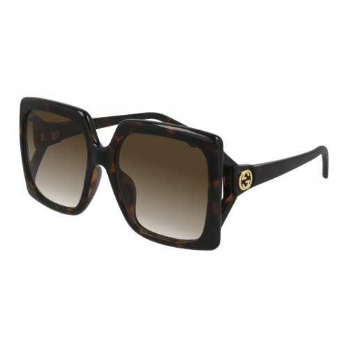 Sonnenbrillen  Gucci Gg0876sa col. 002 Damen Rechteckig Havana