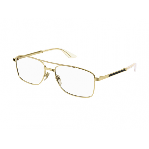 Brille  Gucci Gg0986o col. 001 Herren Rechteckig Gold