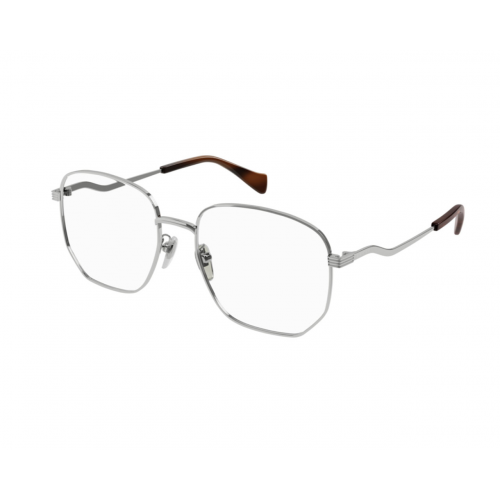 Brille  Gucci Gg0973o col. 002 Damen Rechteckig Silber