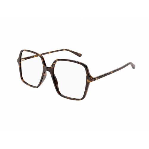 Brille  Gucci Gg1003o col. 002 Damen Rechteckig Havana