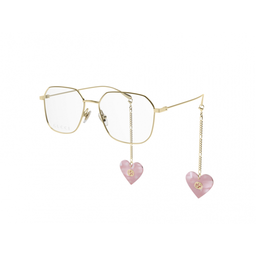 Brille  Gucci Gg1032o col. 004 Damen Rechteckig Gold