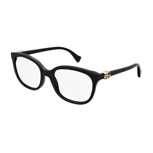 Brille  Gucci Gg1075o col. 004 Damen Rechteckig Schwarz