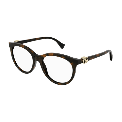 Brille  Gucci Gg1074o col. 005 Damen Cat eye Havana