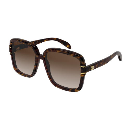 Sonnenbrillen  Gucci Gg1066s col. 002 Damen Schmetterling Havana