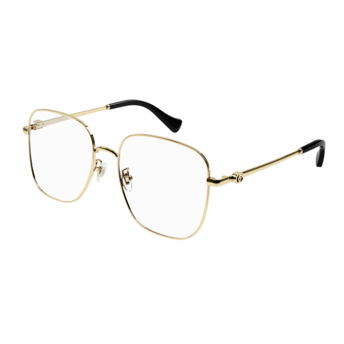 Brille  Gucci Gg1144o col. 001 Damen Rechteckig Gold