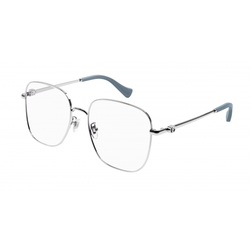 Brille  Gucci Gg1144o col. 004 Damen Rechteckig Silber