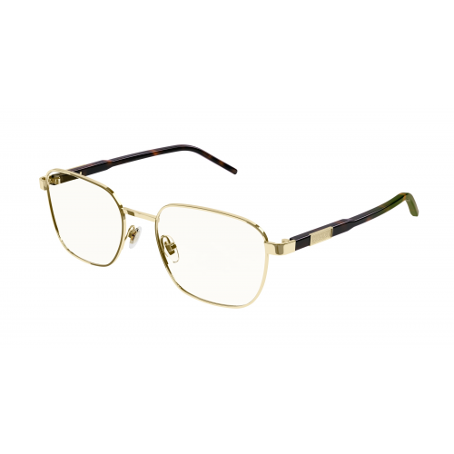 Brille  Gucci Gg1161o col. 002 Herren Rechteckig Gold