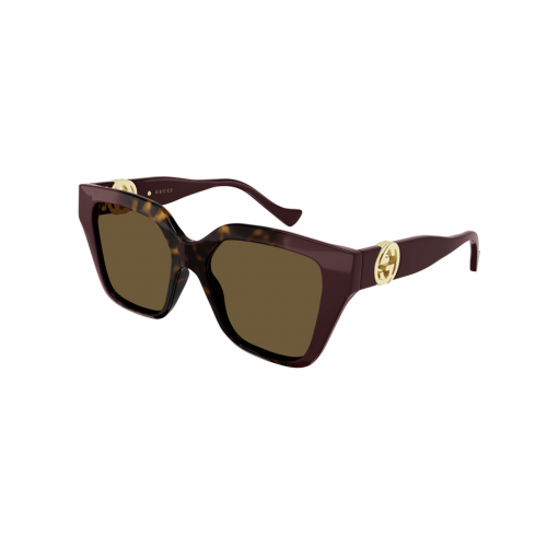 Sonnenbrillen  Gucci Gg1023s col. 009 Damen Rechteckig Havana