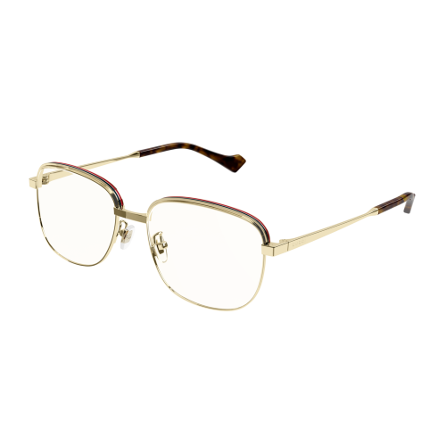 Brille  Gucci Gg1102o col. 001 Herren Pilot Gold