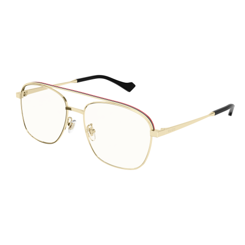 Brille  Gucci Gg1103o col. 001 Herren Pilot Gold