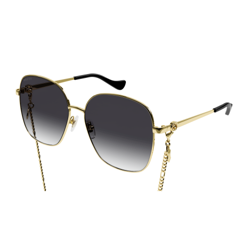 Sonnenbrillen  Gucci Gg1089sa col. 001 Damen Rechteckig Gold