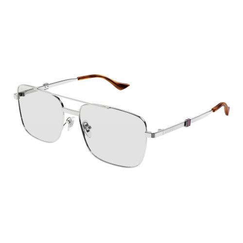 Sonnenbrillen  Gucci Gg1441s col. 005 Uomo Squadrata Argento