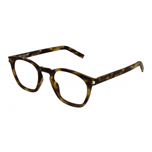 Brille  Saint laurent Sl 30 slim col. 011 Unisex Squadrata Havana