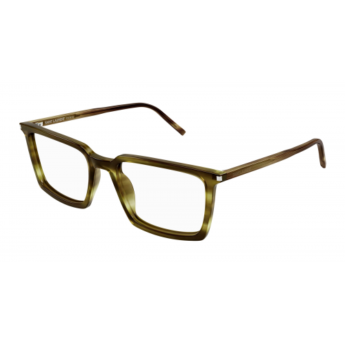 Brille  Saint laurent Sl 624 col. 004 Unisex Squadrata Havana