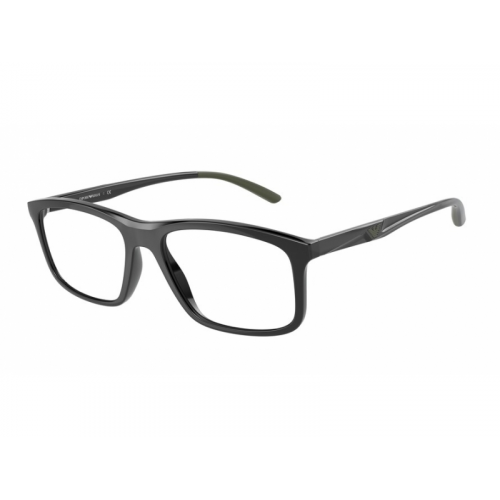 Brille  Emporio armani Ea3196 col. 5017 Herren Rechteckig Schwarz