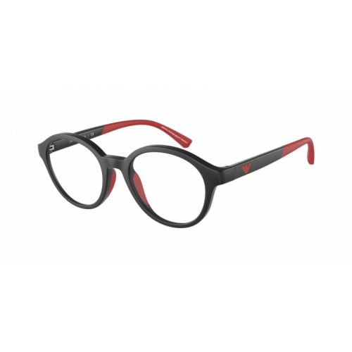 Brille  Emporio armani Ea3202 col. 5001 Kinder Runden Schwarz