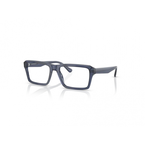 Brille  Emporio armani Ea3206 col. 5072 Herren Rechteckig Transparentes blau