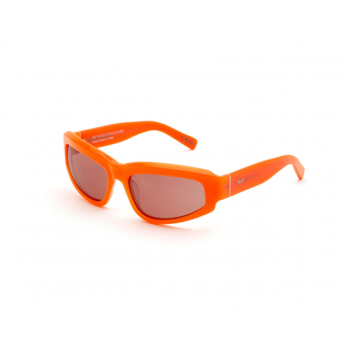 Sonnenbrillen  Retrosuperfuture Mxc motore col. juice Unisex Avvolgente Arancione